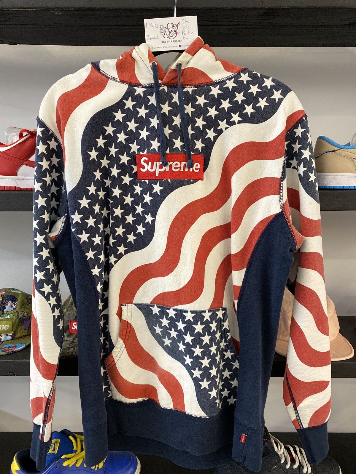 Supreme shop american hoodie