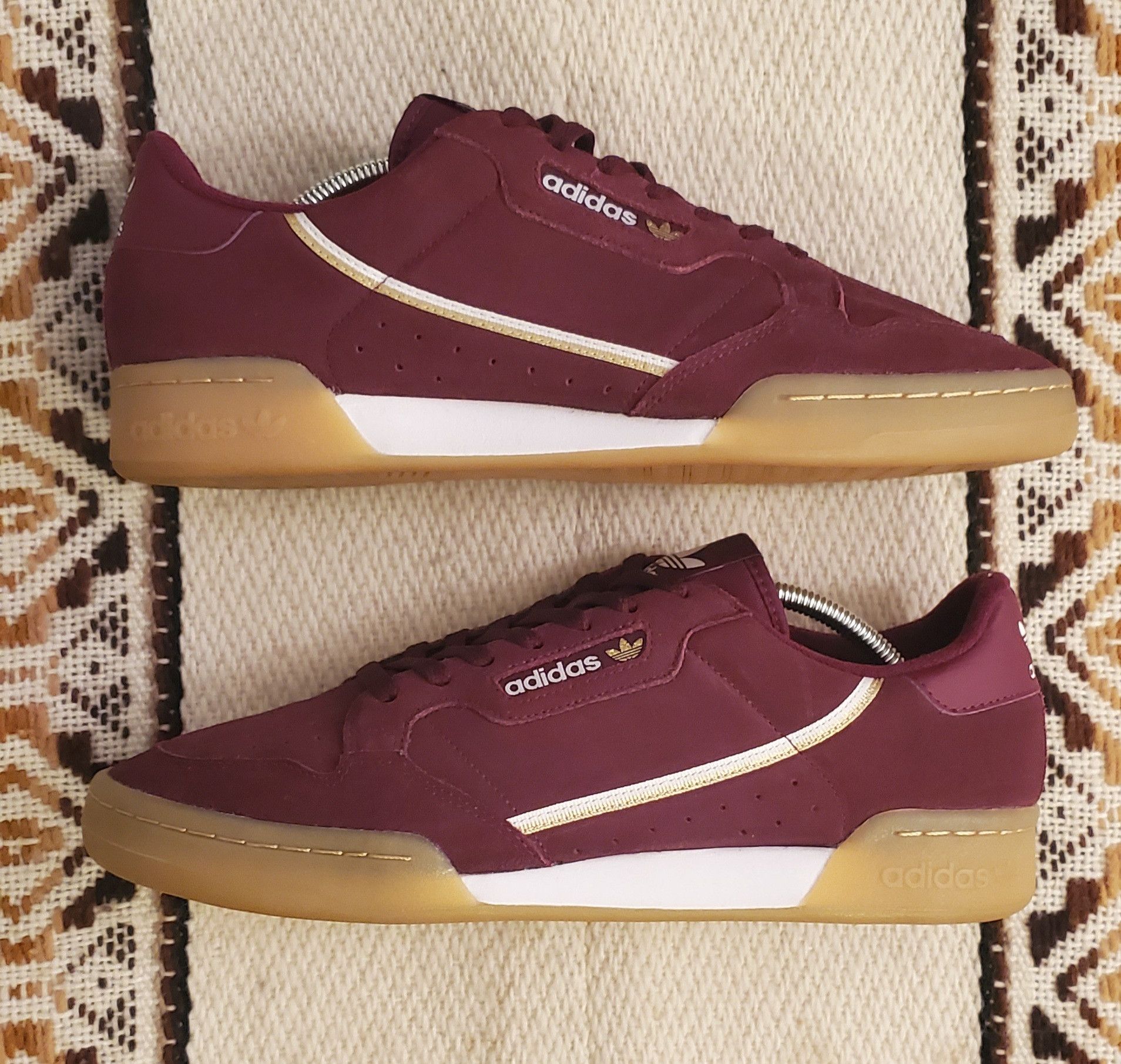 Continental 80 adidas maroon on sale