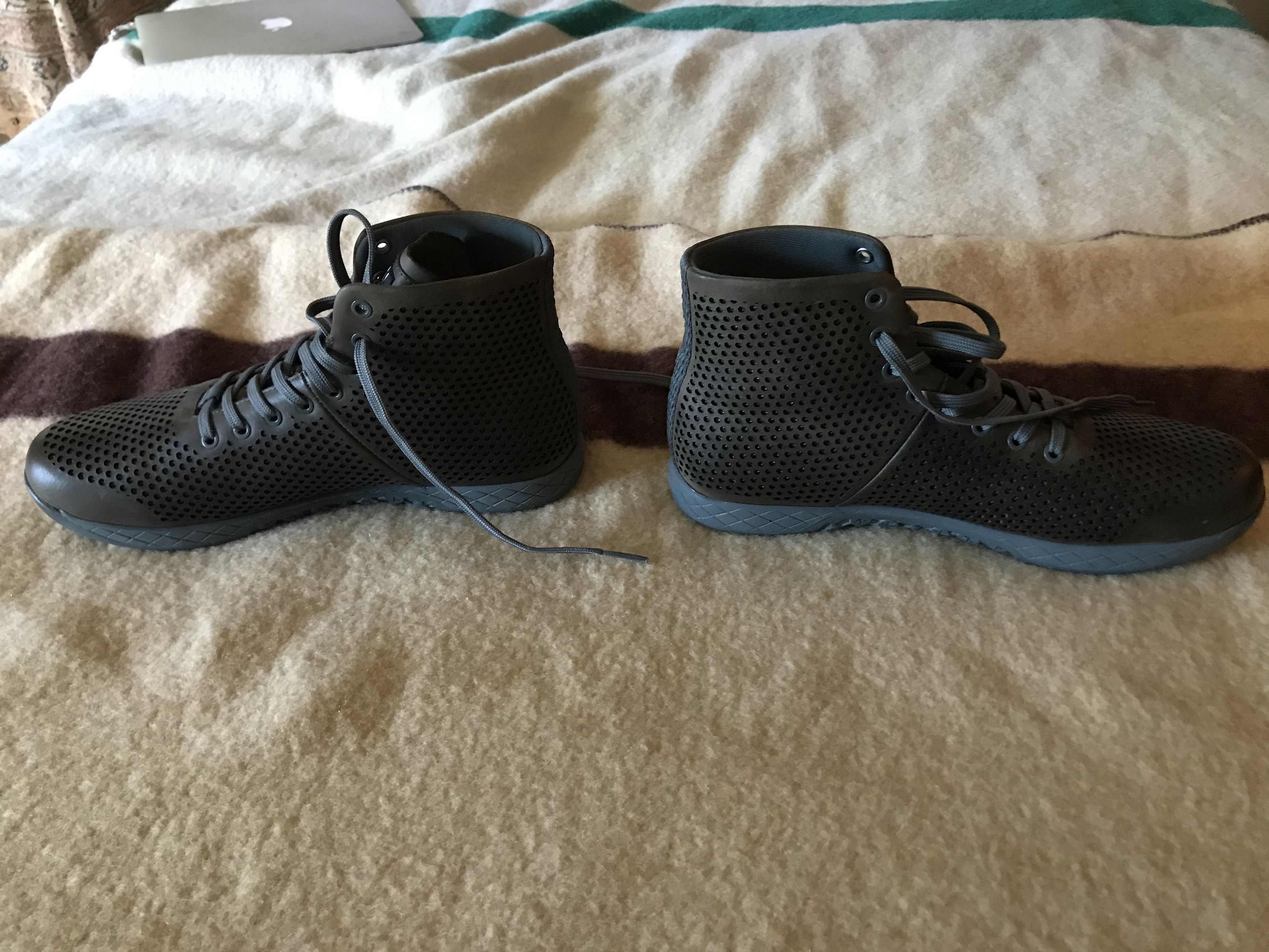 Other Nobull High Top Olive Lace Up Trainers Gym Shoes 12.5 Size US 12.5 / EU 45-46 - 2 Thumbnail