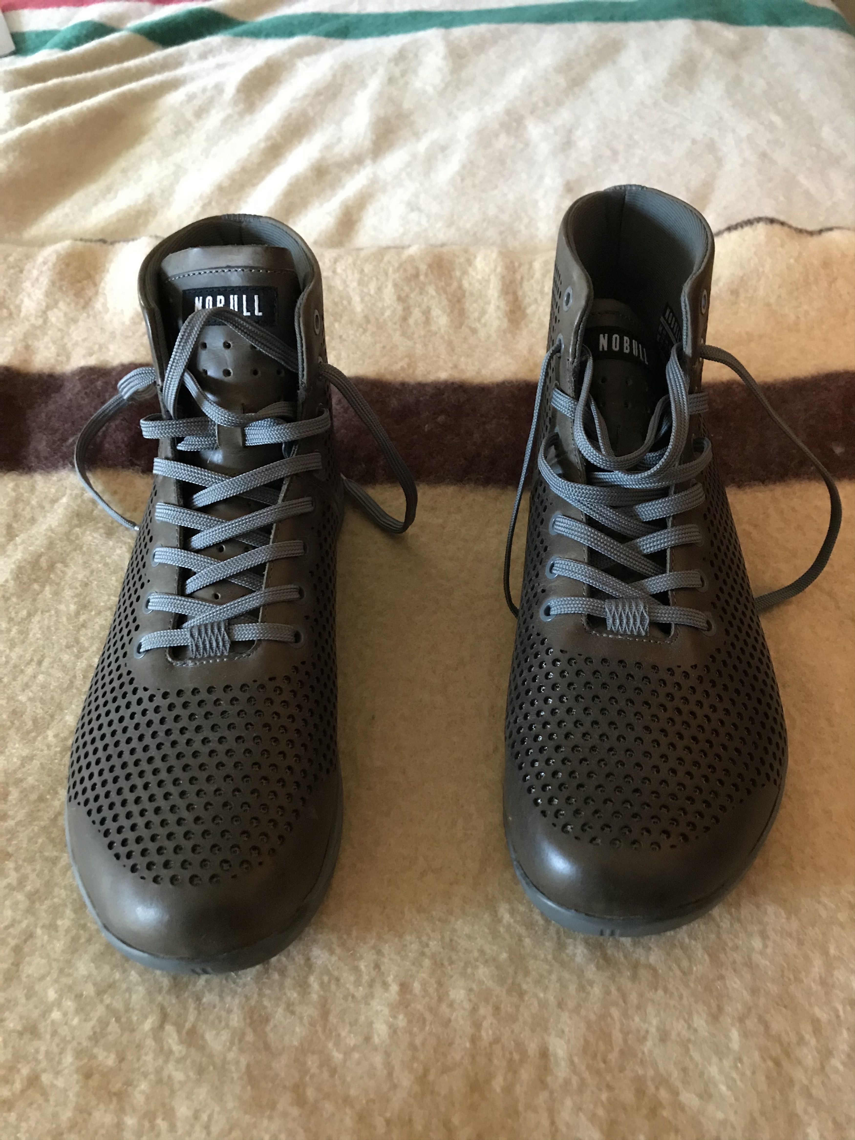 Other Nobull High Top Olive Lace Up Trainers Gym Shoes 12.5 Size US 12.5 / EU 45-46 - 1 Thumbnail