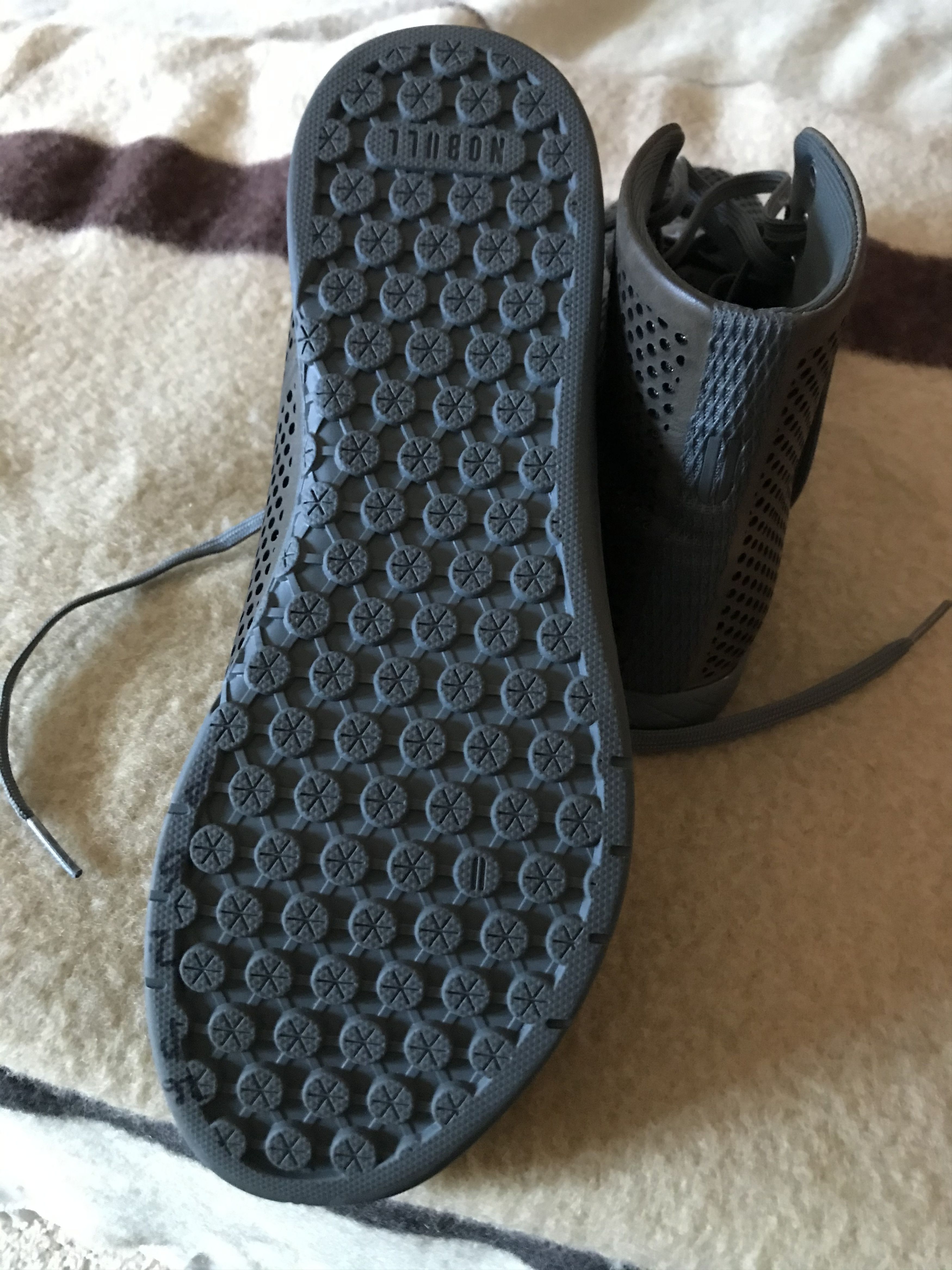 Other Nobull High Top Olive Lace Up Trainers Gym Shoes 12.5 Size US 12.5 / EU 45-46 - 3 Thumbnail