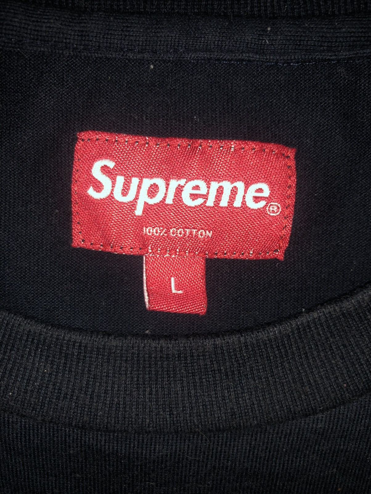Supreme Gold Logo L/S Size US L / EU 52-54 / 3 - 4 Thumbnail