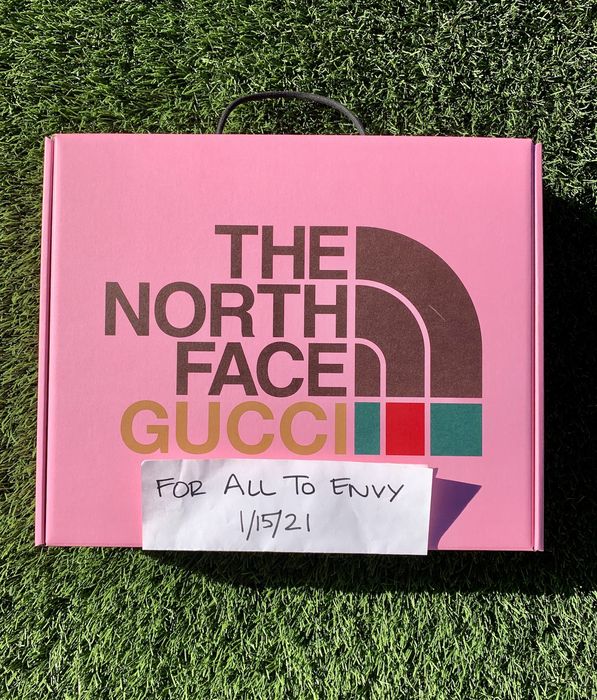 Gucci X The North Face Cream Big Logo Sweatshirt (Authentic) Size L