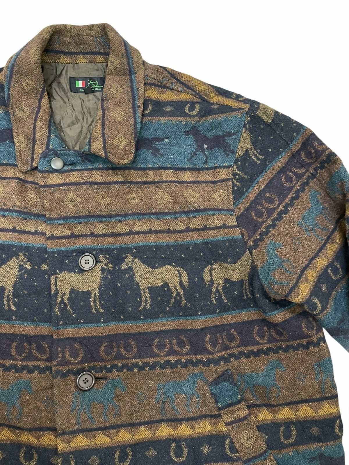 Japanese Brand RARE Japan Horse Coat | Italian Fabric, Kapital Vibes Size US L / EU 52-54 / 3 - 7 Thumbnail