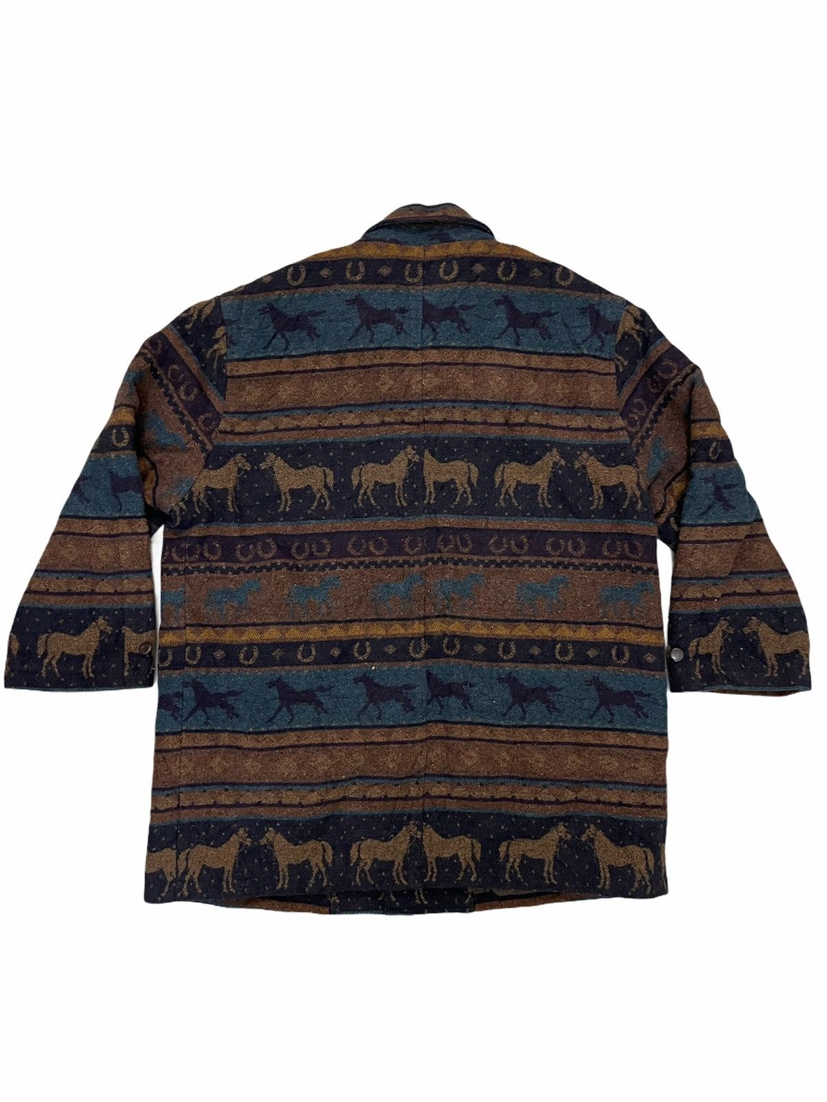 Japanese Brand RARE Japan Horse Coat | Italian Fabric, Kapital Vibes Size US L / EU 52-54 / 3 - 2 Thumbnail
