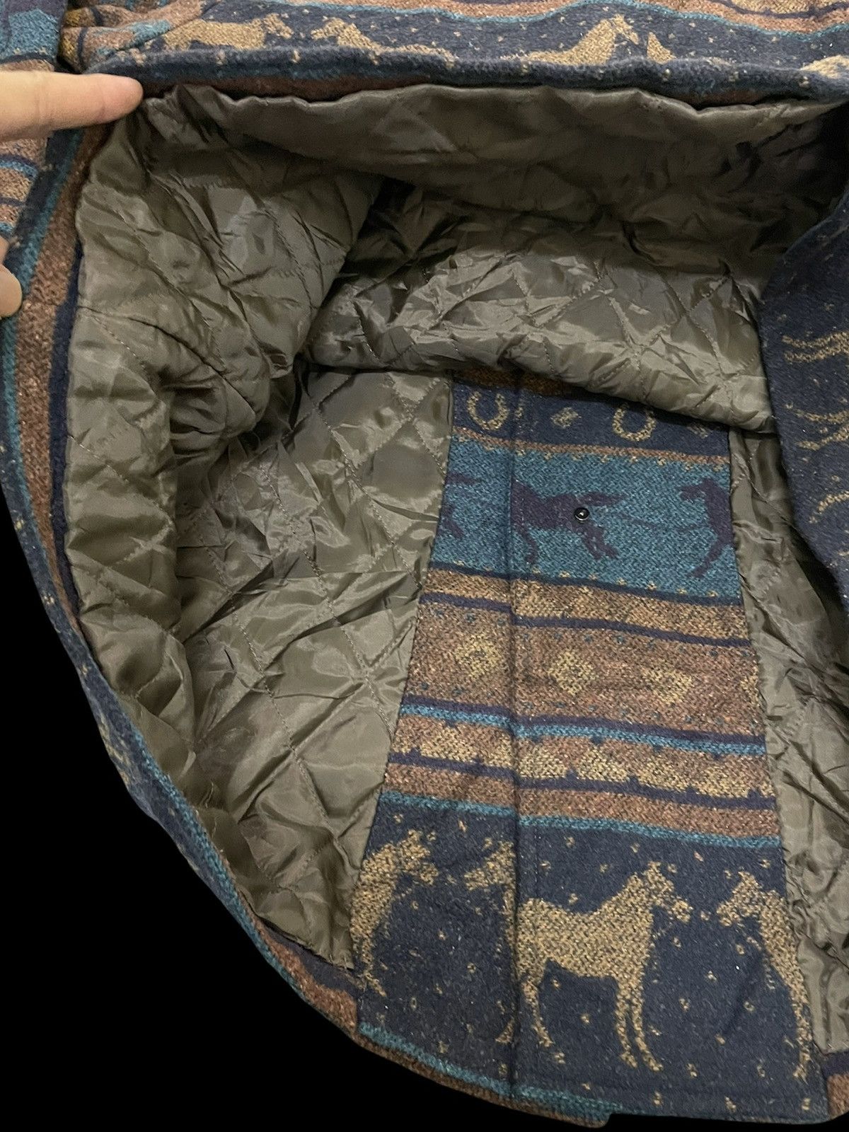 Japanese Brand RARE Japan Horse Coat | Italian Fabric, Kapital Vibes Size US L / EU 52-54 / 3 - 6 Thumbnail