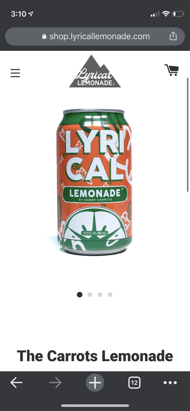 Carrots by Anwar Carrots The Carrots Lemonade Can Size ONE SIZE - 1 Thumbnail