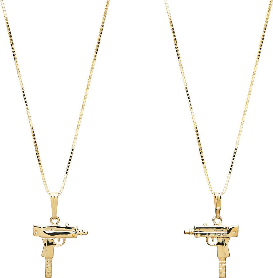 Uzi Pendant online Necklace used surpreme