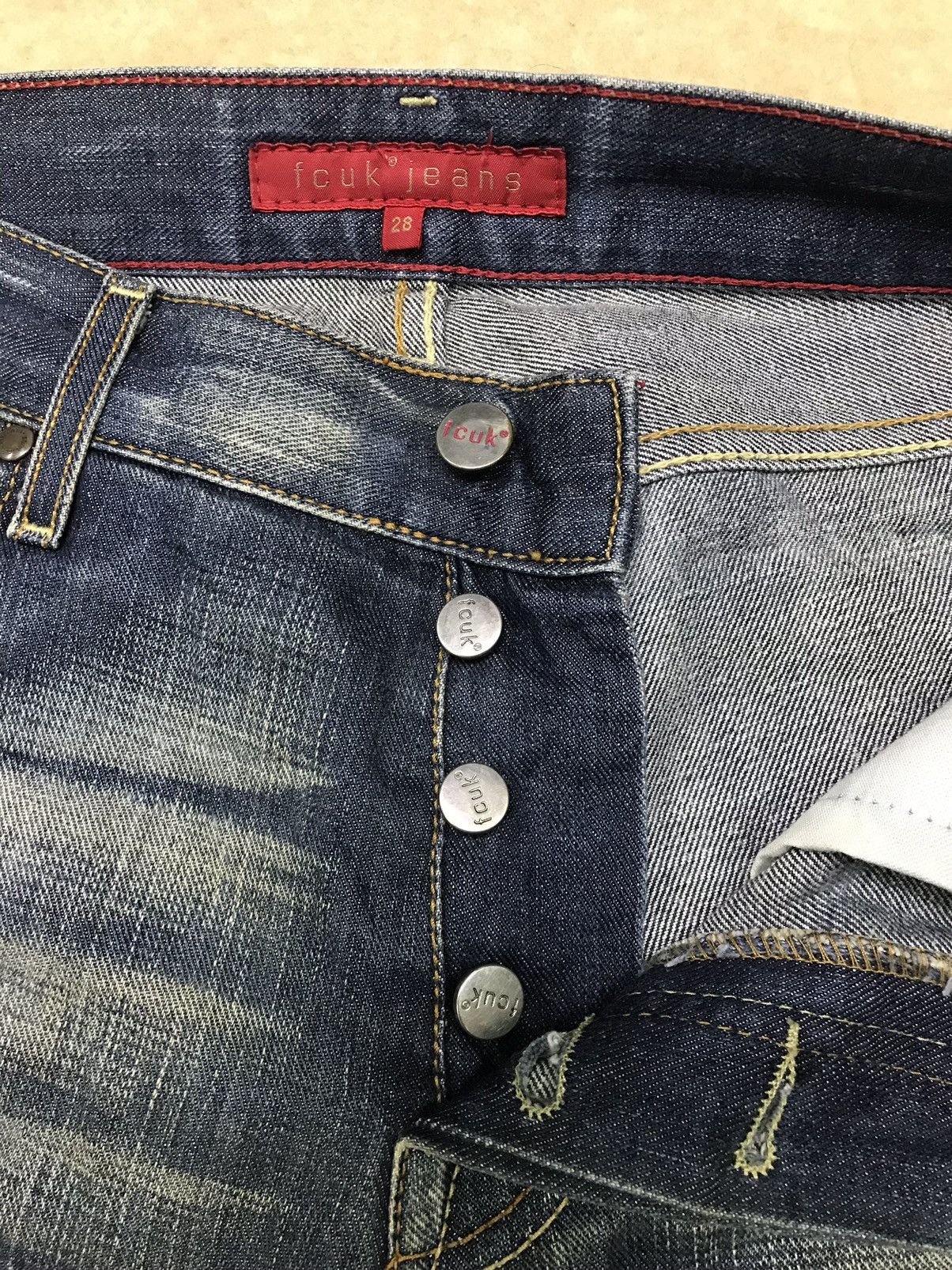 Designer × FCUK × French Connection Nice Design Fcuk Jeans Bootcut Denim Size 30x28 Size US 30 / EU 46 - 3 Thumbnail