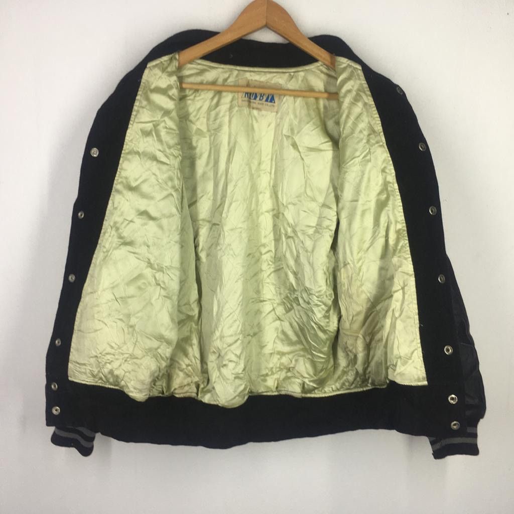 Vintage Vintage Akasaka Varsity Jacket Leather Sleeve Size US L / EU 52-54 / 3 - 8 Thumbnail