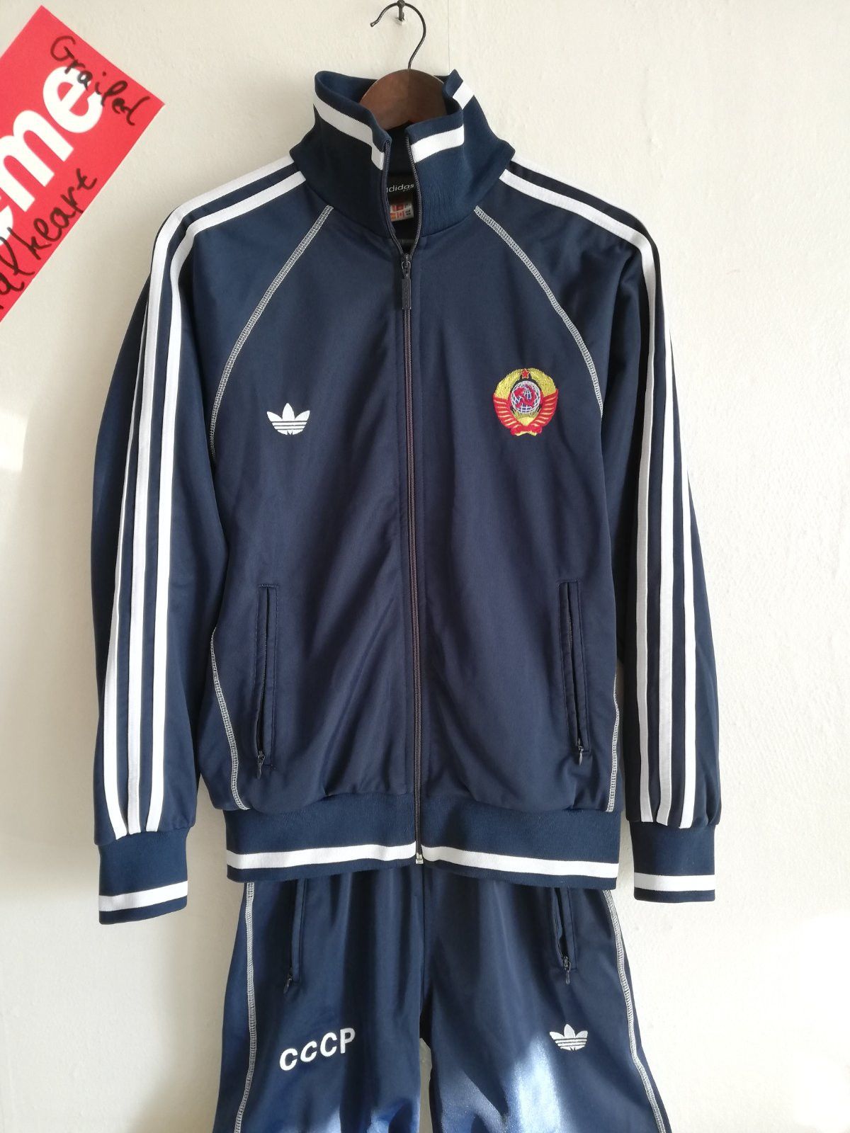 Adidas ussr track discount jacket