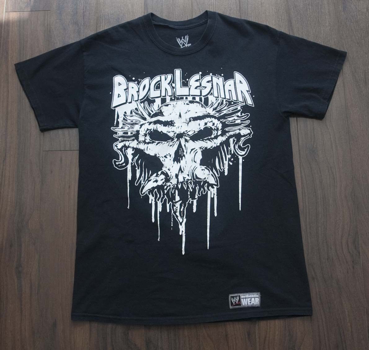 WWE × WWF Brock Lesnar T Shirt WWE Authentic Wear Size M Size US M / EU 48-50 / 2 - 1 Thumbnail