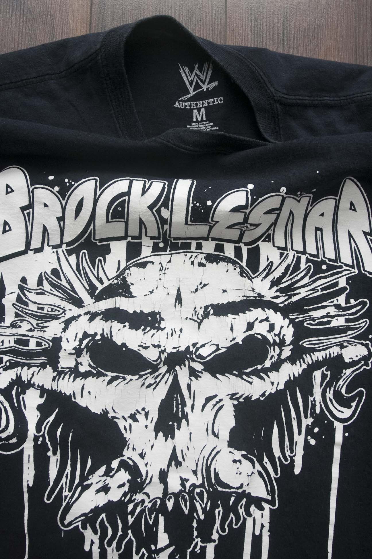 WWE × WWF Brock Lesnar T Shirt WWE Authentic Wear Size M Size US M / EU 48-50 / 2 - 2 Thumbnail