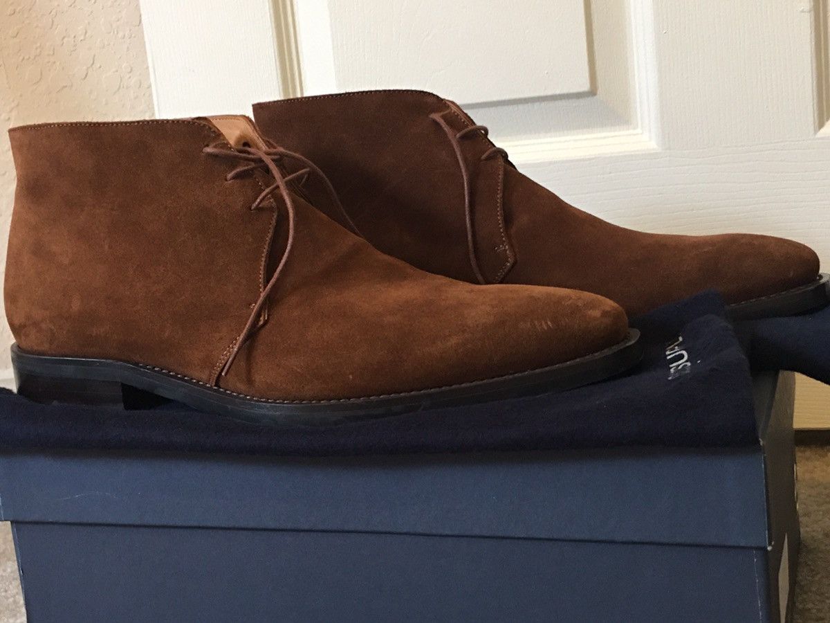 Suitsupply Suede Brown Chukka Boot | Grailed