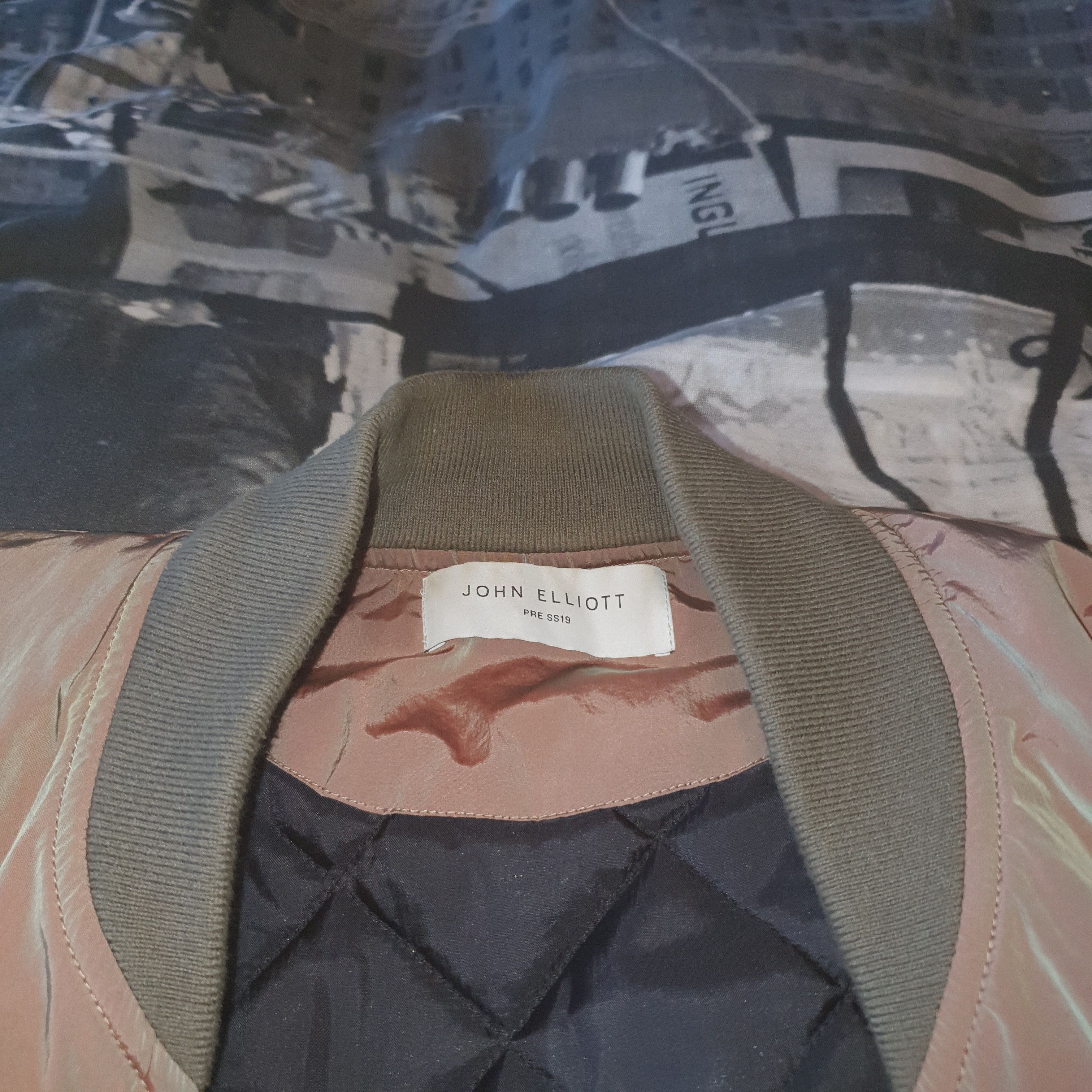 John Elliott John Elliott pre-SS'19 Iridescent Bogota Bomber Jacket Size US M / EU 48-50 / 2 - 7 Thumbnail