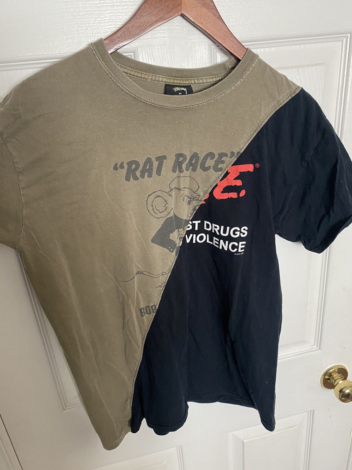 Bob Marley Stussy Rat Race x DARE Colab T Shirt Size US M / EU 48-50 / 2 - 1 Thumbnail