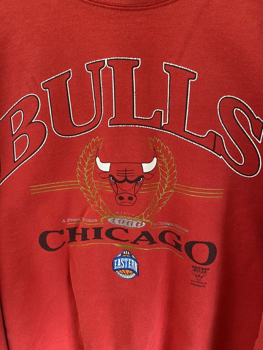 Vintage Vintage 1990s Chicago bulls crewneck | Grailed