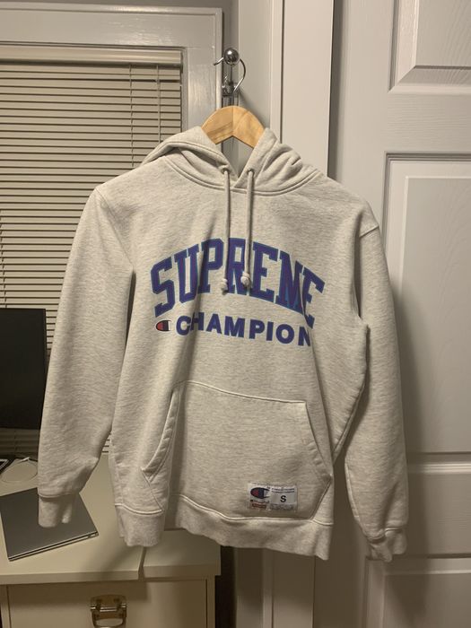 Supreme Supreme x Champion Arc Logo Hooded Sweatshirt SS17 Ash