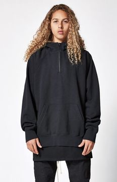 Heavyweight Essential Half Zip Sweatshirt – Lazuli Label