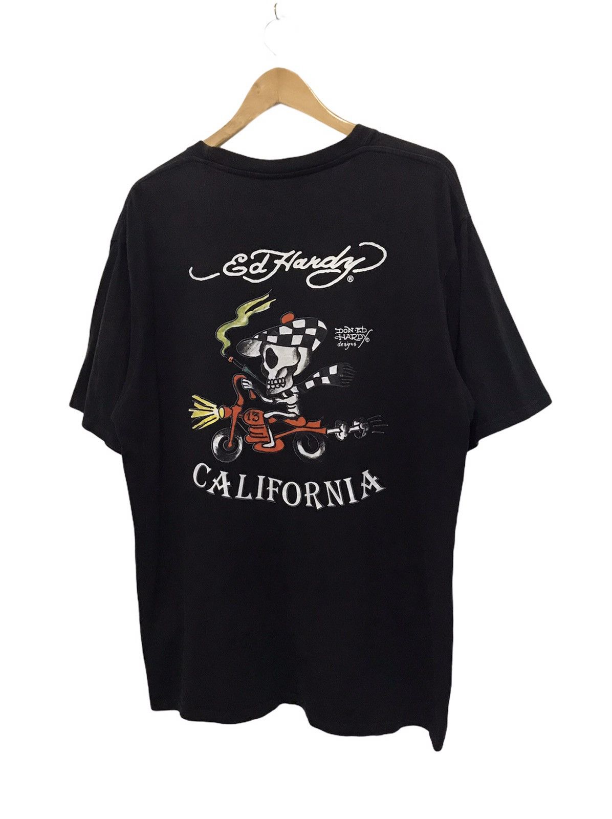 Ed Hardy Rare ED HARDY CALIFORNIA nice design tee Size US XXL / EU 58 / 5 - 4 Thumbnail