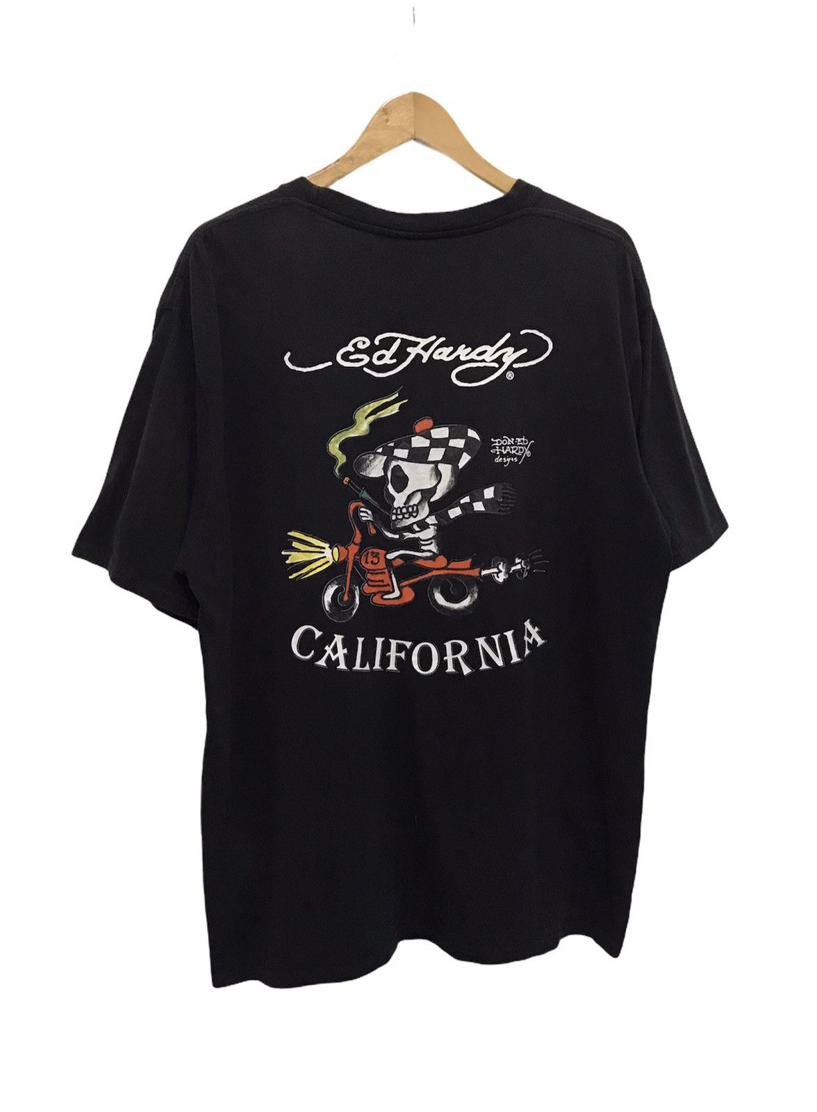 Ed Hardy Rare ED HARDY CALIFORNIA nice design tee Size US XXL / EU 58 / 5 - 3 Thumbnail