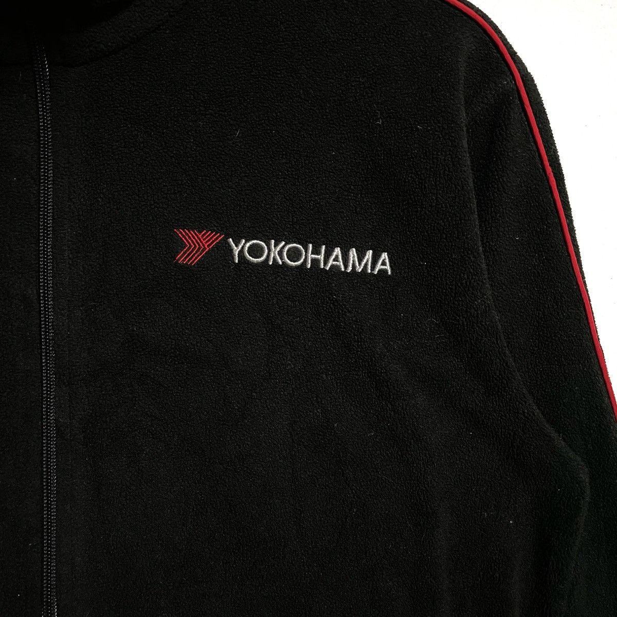 Japanese Brand × Vintage Vintage Yokohama Fleece Sweatshirt Ice Guard Jumper Sweater Size US S / EU 44-46 / 1 - 3 Thumbnail