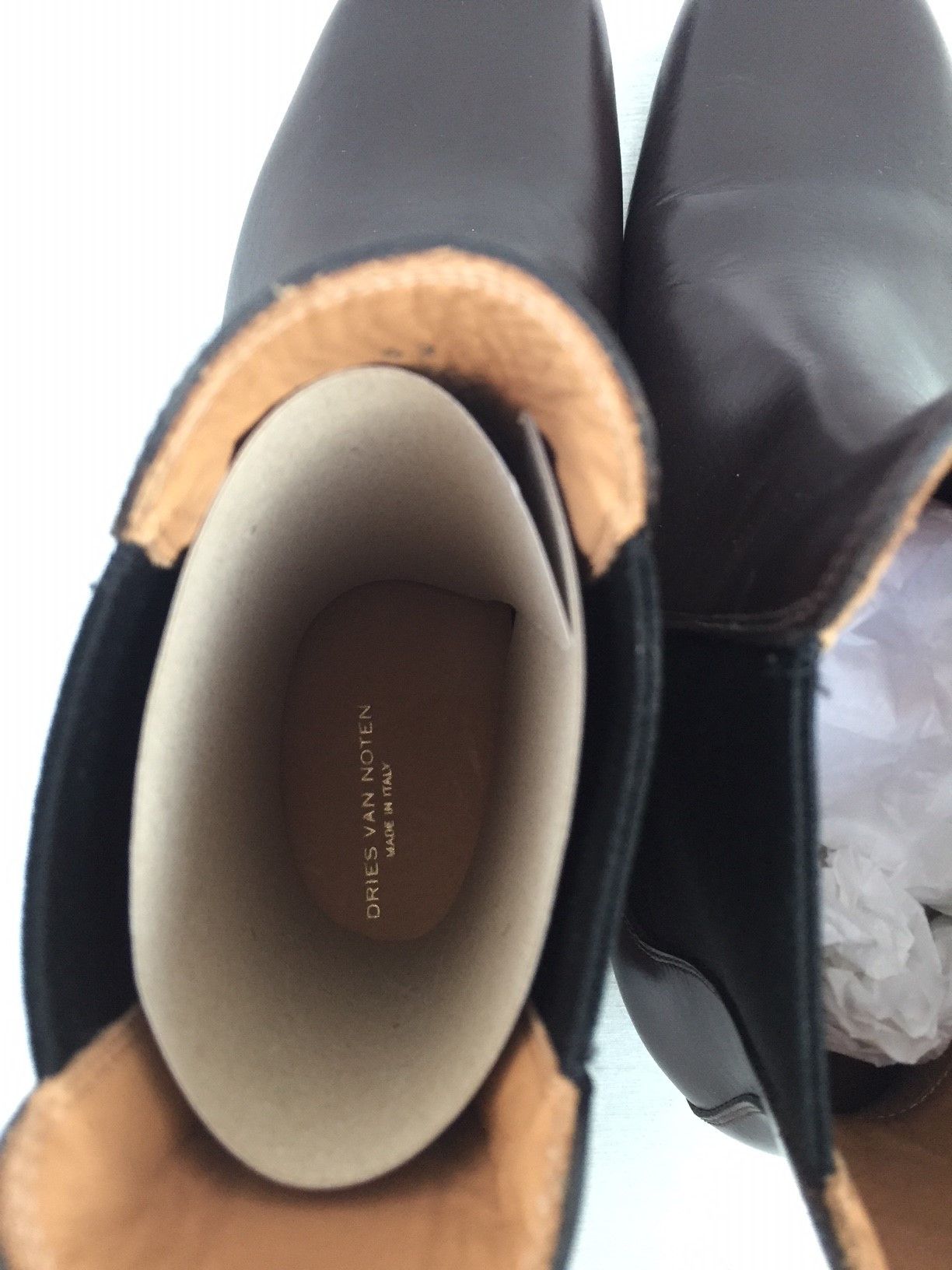 Dries Van Noten NEW pointed toe chelsea ankle boots Size US 9 / EU 42 - 10 Thumbnail