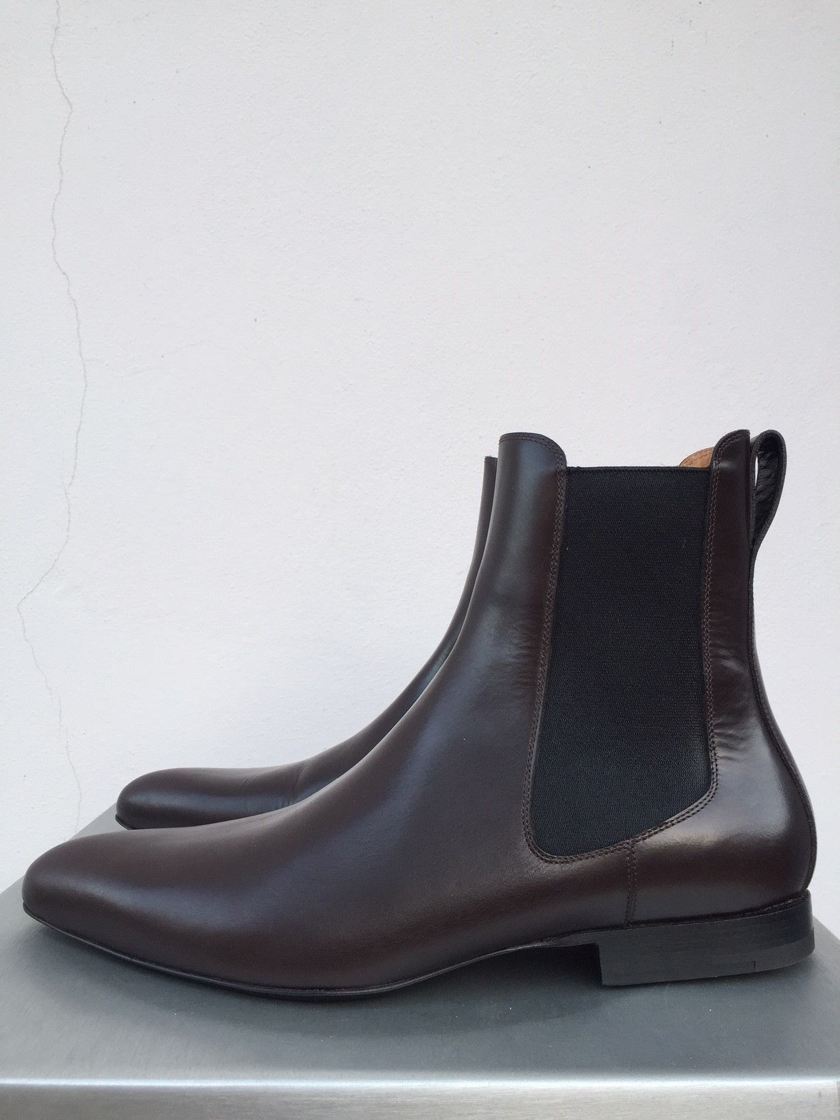 Dries Van Noten NEW pointed toe chelsea ankle boots Size US 9 / EU 42 - 3 Thumbnail