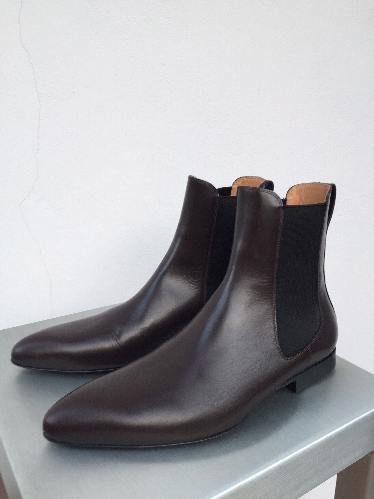 Dries Van Noten NEW pointed toe chelsea ankle boots Size US 9 / EU 42 - 2 Thumbnail
