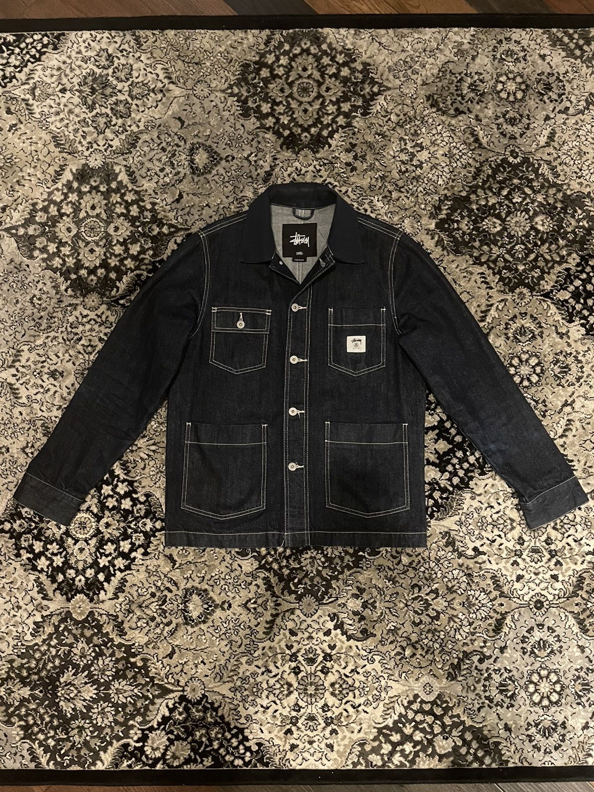 Stussy Stüssy | VNTG | Denim Chore Coat | Grailed