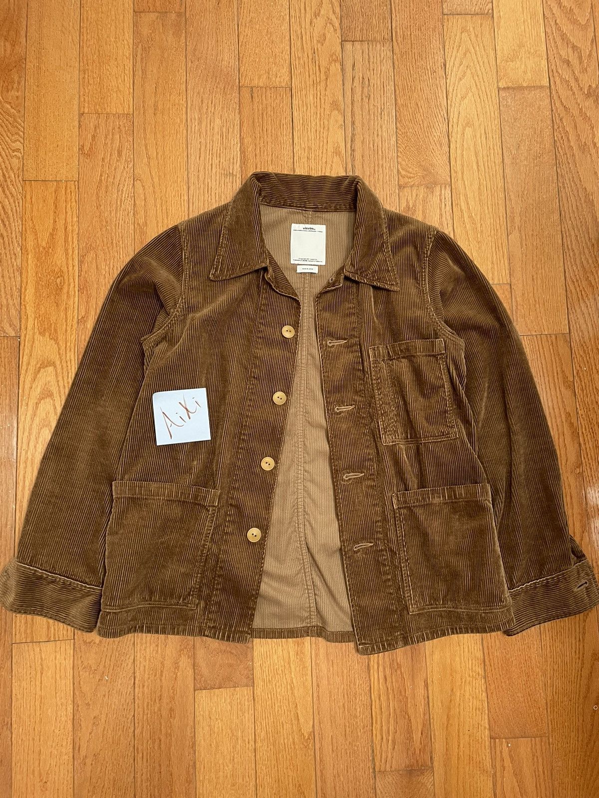 Visvim Travail Wale Cords Coverall Jacket | Grailed