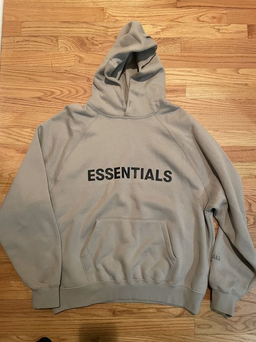 Essentials hoodie best sale olive khaki