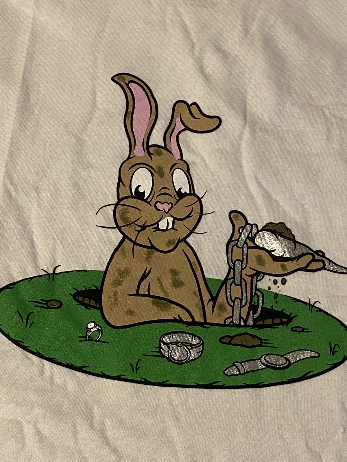 Icy Rabbit Icy Rabbit Silver Carrot Graphic L/S Tee Size Medium New NYC Size US M / EU 48-50 / 2 - 2 Thumbnail