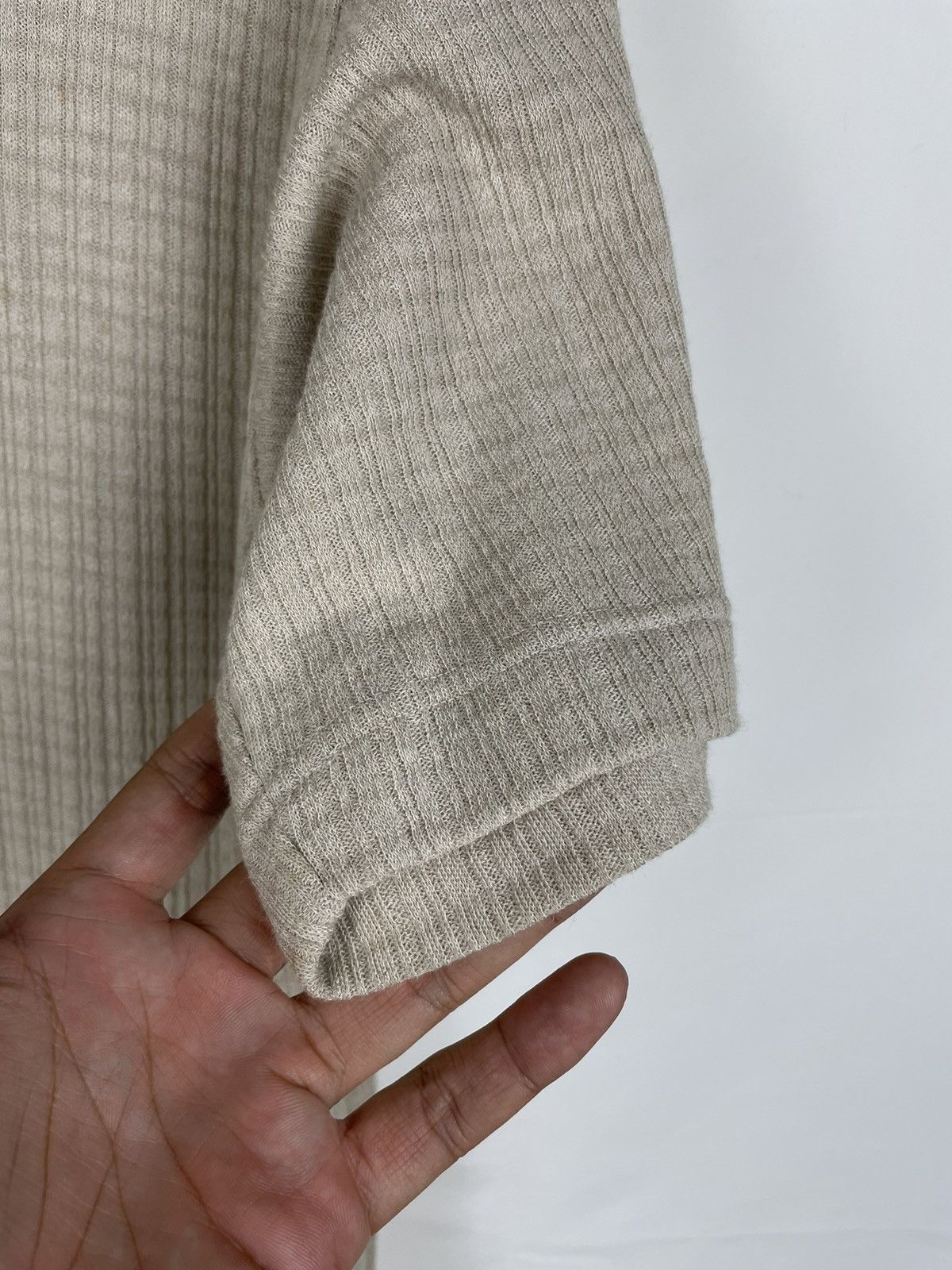 Nazareno Gabrielli Nazareno Gabrielli | Italian Waffle Knit Shoulder Trim Size US M / EU 48-50 / 2 - 8 Thumbnail