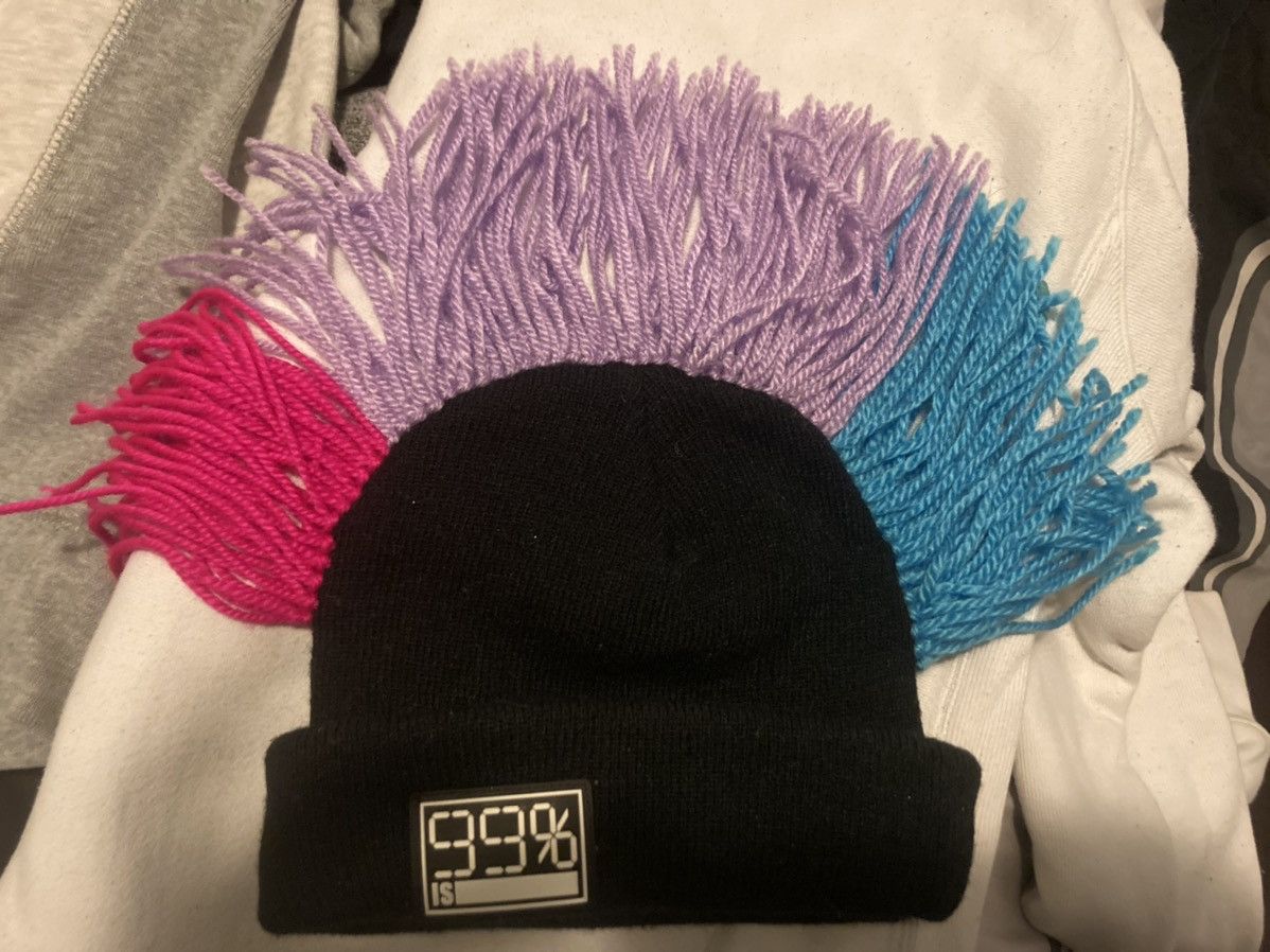 99%IS- 99%is Mohican Beanie Size ONE SIZE - 1 Thumbnail