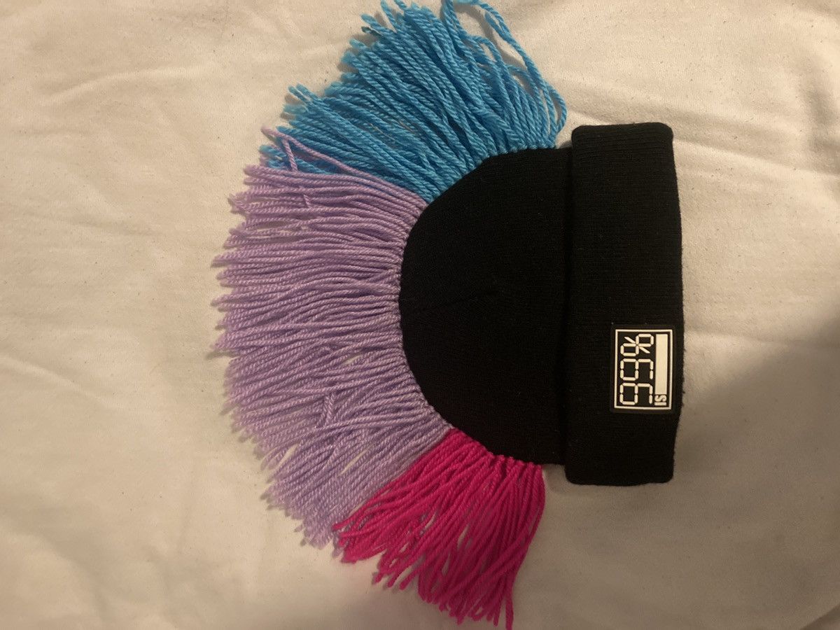 99%IS- 99%is Mohican Beanie Size ONE SIZE - 3 Thumbnail