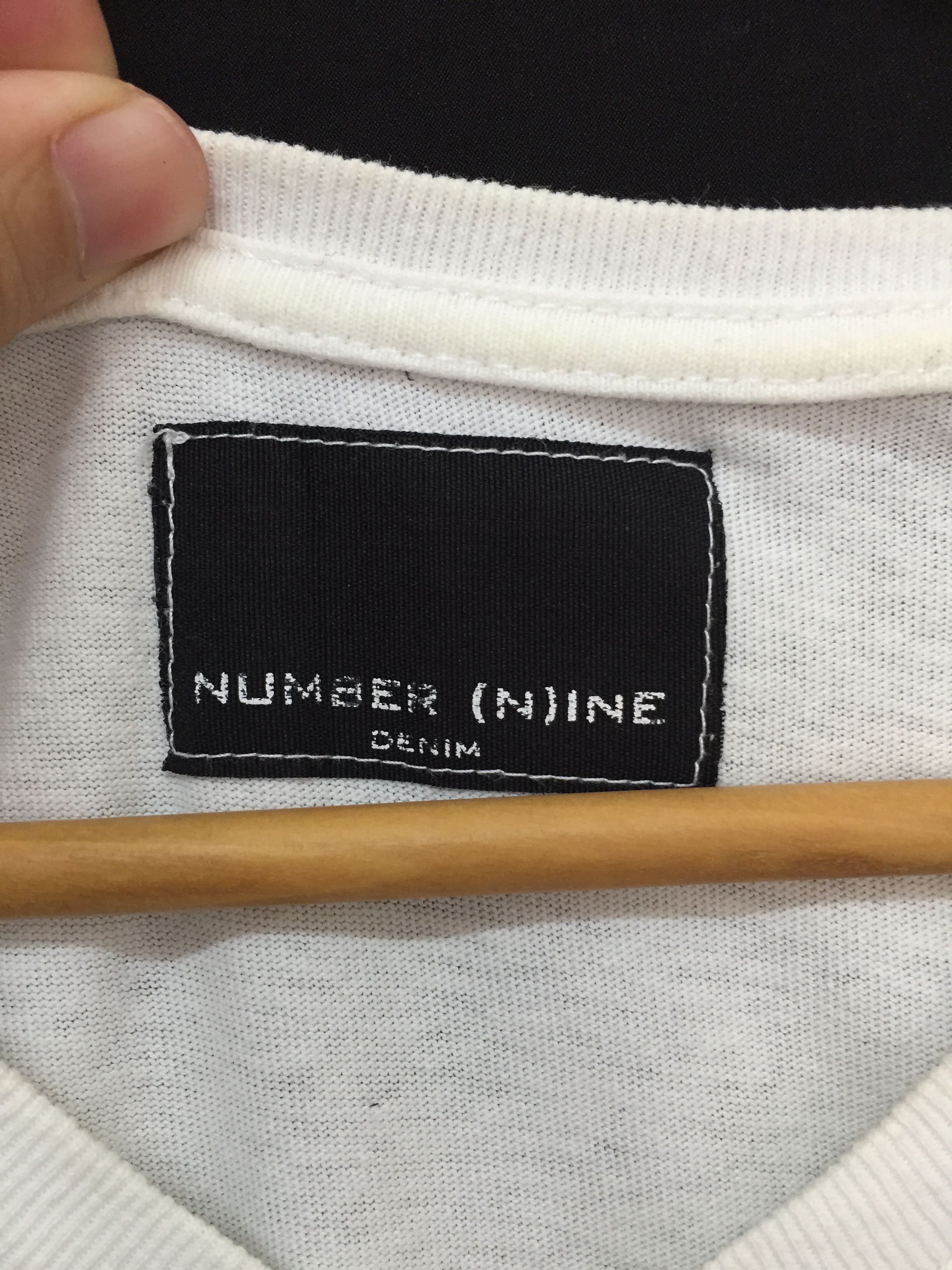 Number (N)ine Number Nine music notes Pocket tee Size US XS / EU 42 / 0 - 8 Thumbnail