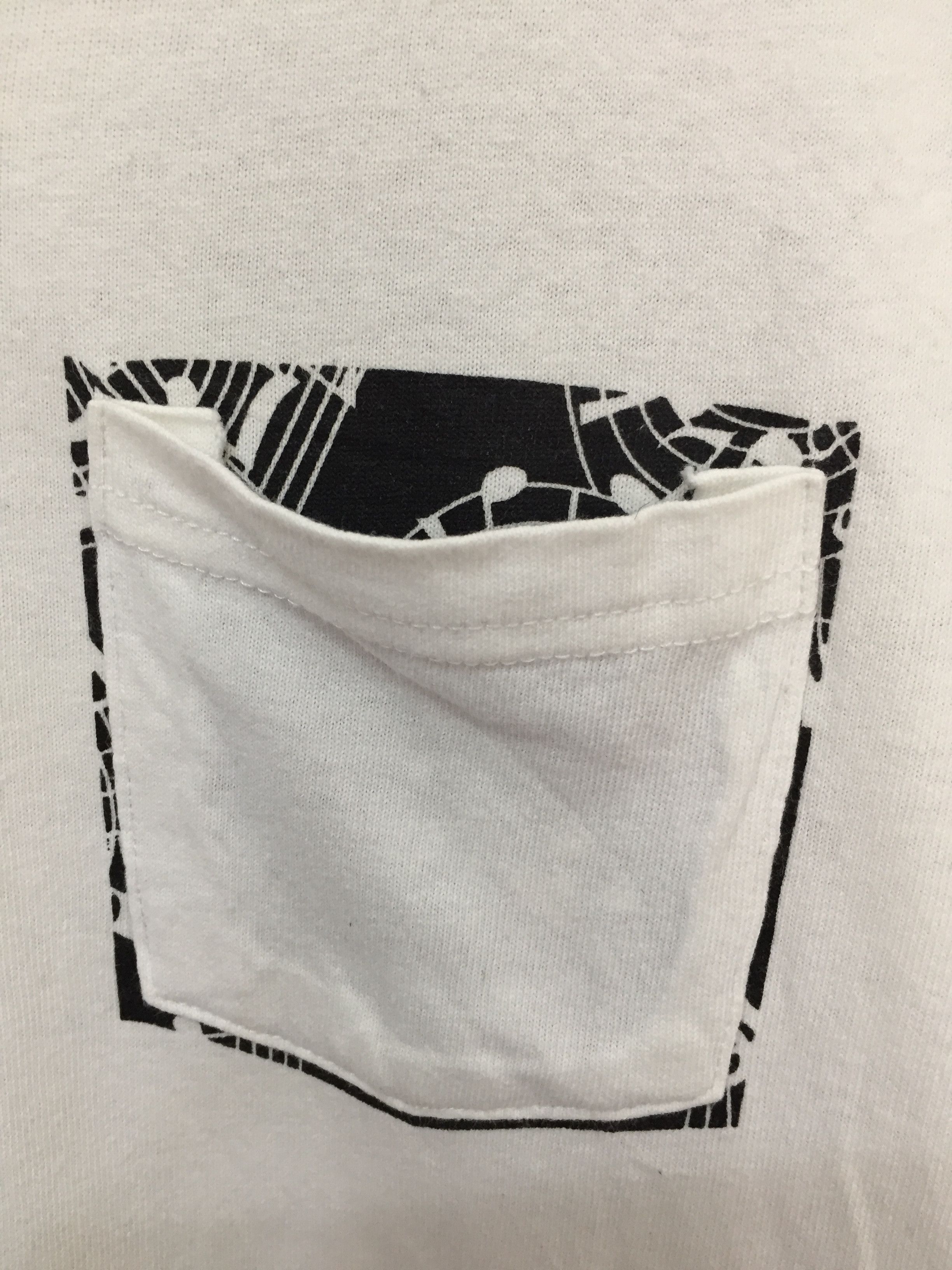 Number (N)ine Number Nine music notes Pocket tee Size US XS / EU 42 / 0 - 3 Thumbnail