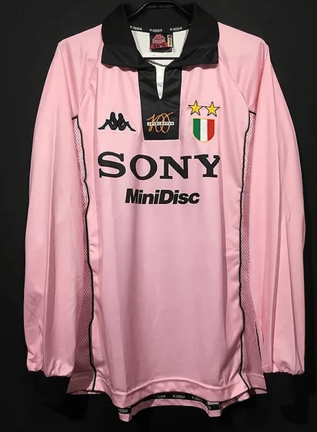 Kappa × Vintage 1997-98 Juventus Centenary Away Shirt Long Sleeve