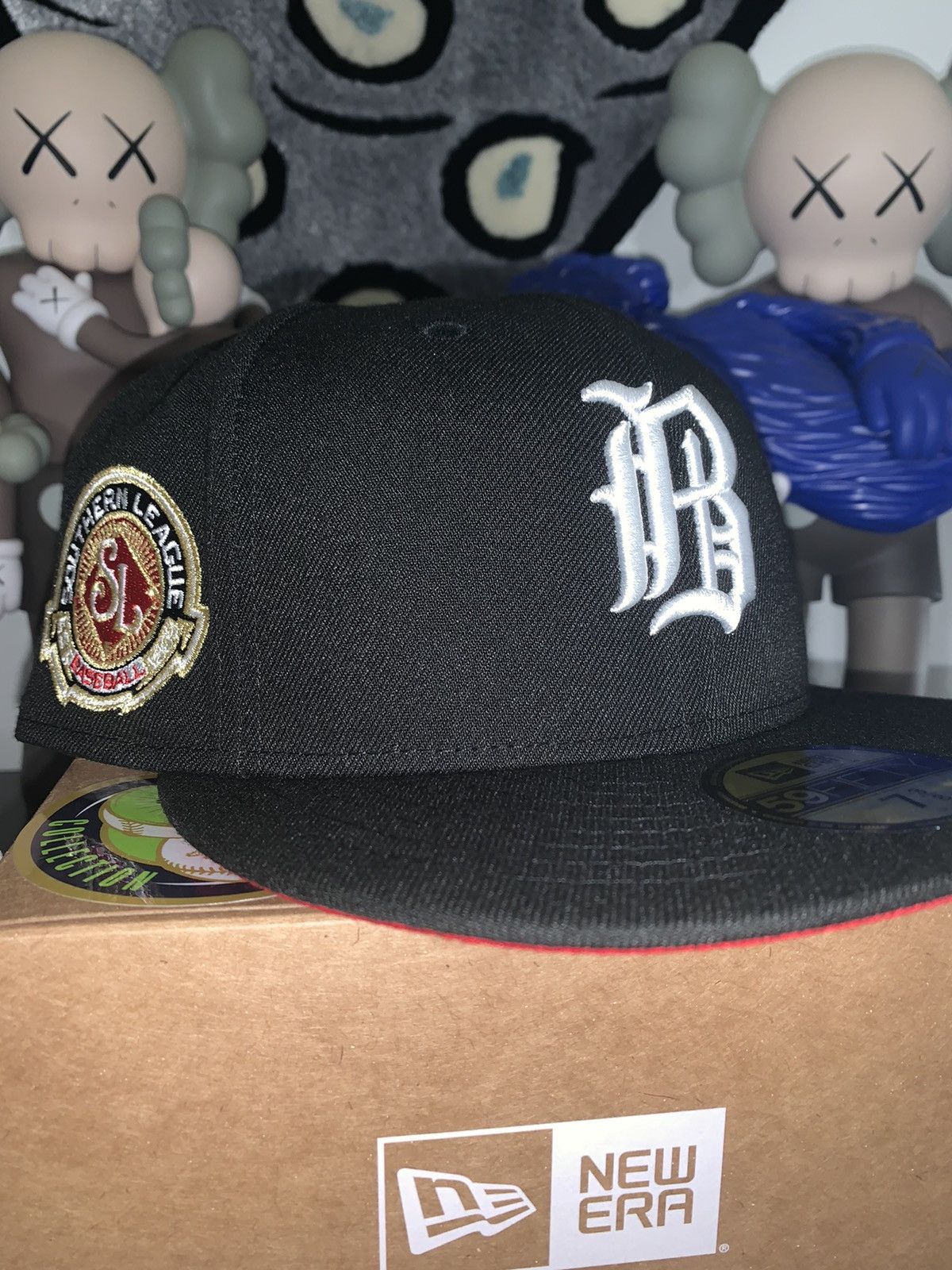 New Era 7 3/8 Hat Club MiLB Birmingham Barons Southern League Red 