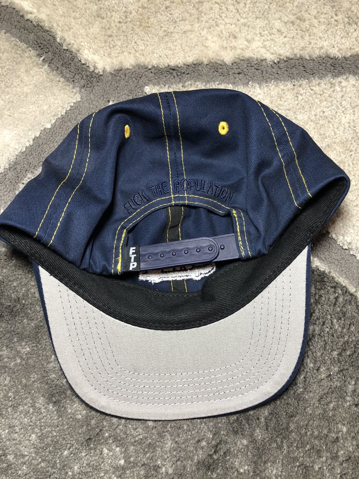 Fuck The Population Hearse Hat Size ONE SIZE - 2 Thumbnail