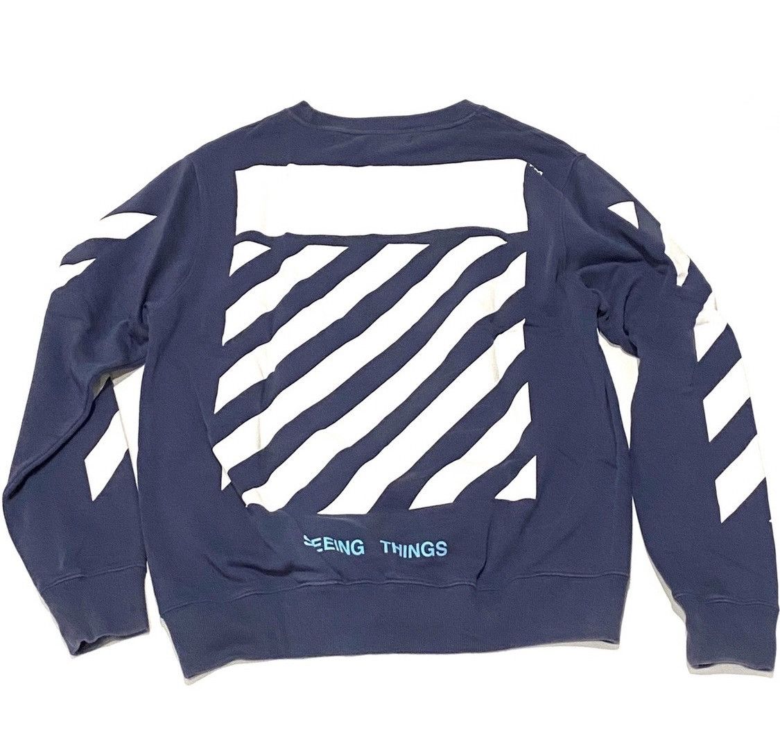 Off-White Caravaggio crewneck Size US S / EU 44-46 / 1 - 2 Thumbnail