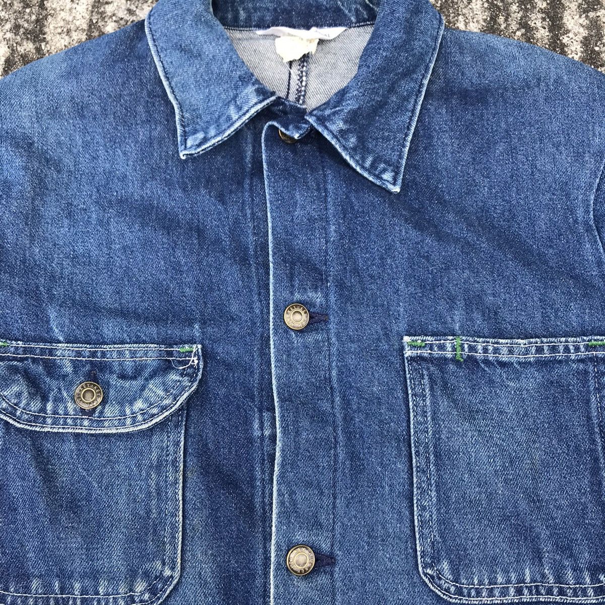 Vintage Vintage KEY IMPERIAL Denim Chore Jacket Size US L / EU 52-54 / 3 - 7 Thumbnail