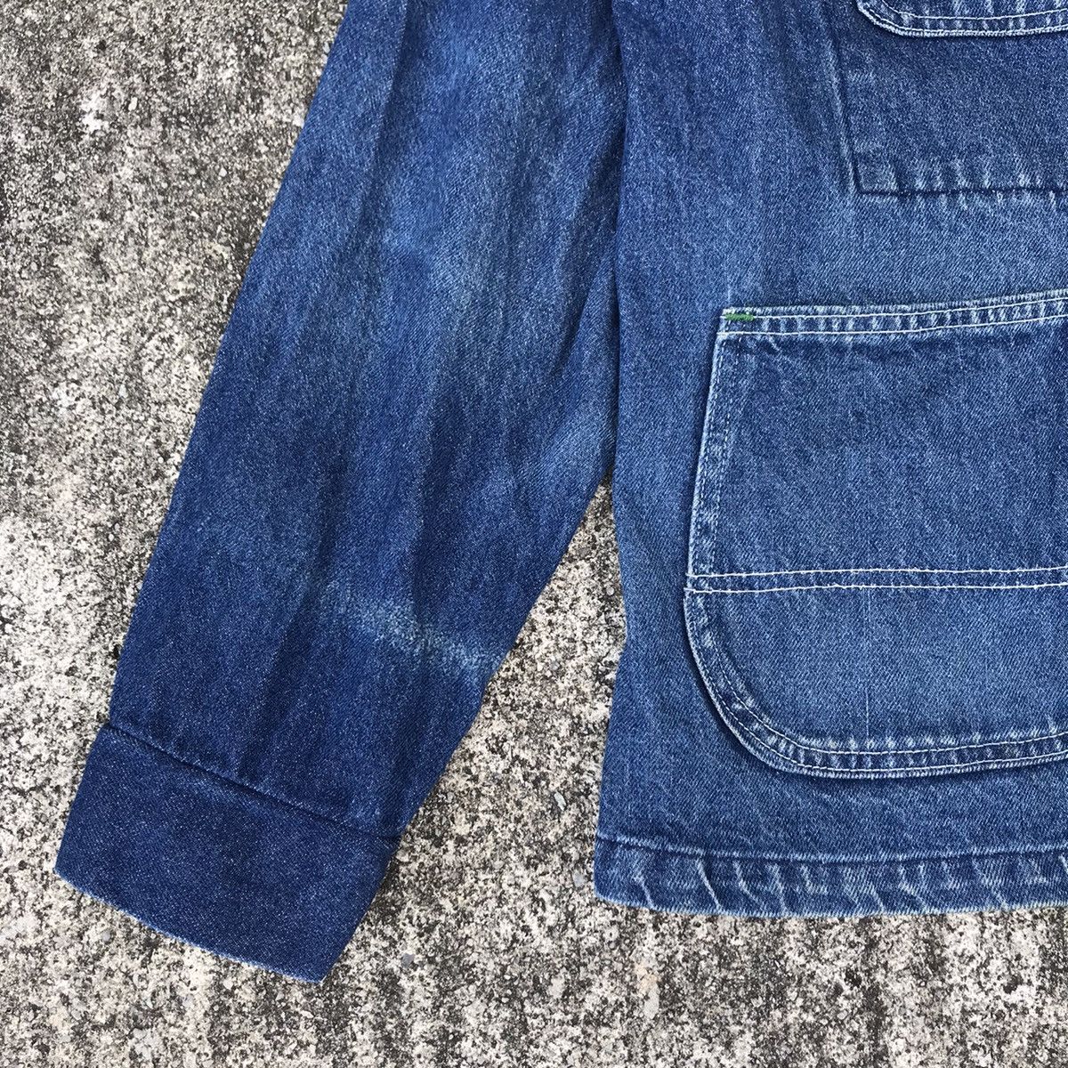 Vintage Vintage KEY IMPERIAL Denim Chore Jacket Size US L / EU 52-54 / 3 - 5 Thumbnail