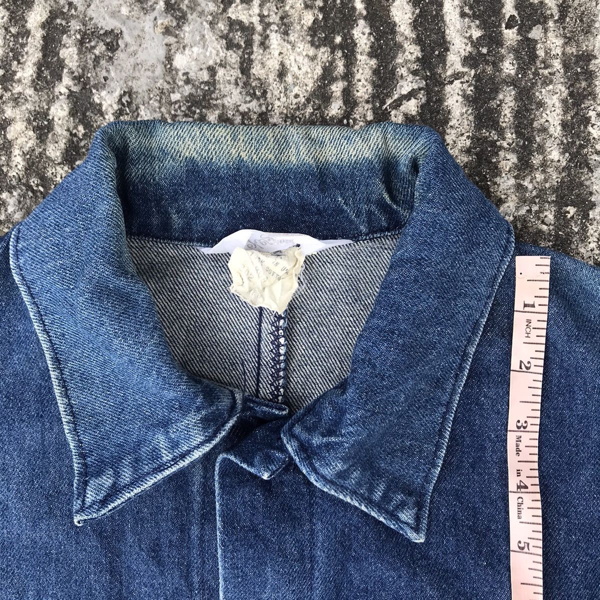 Vintage Vintage KEY IMPERIAL Denim Chore Jacket Size US L / EU 52-54 / 3 - 14 Thumbnail