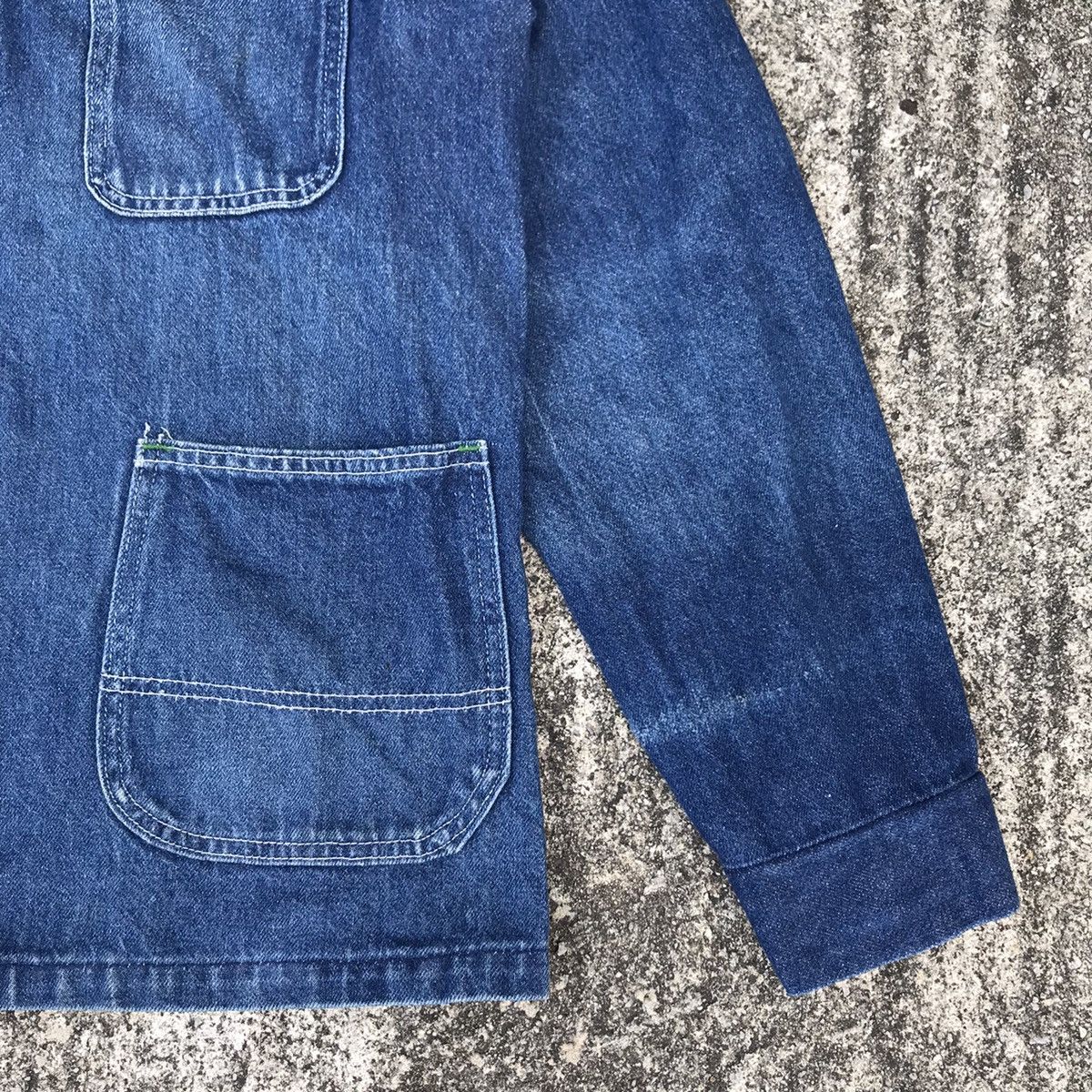 Vintage Vintage KEY IMPERIAL Denim Chore Jacket Size US L / EU 52-54 / 3 - 6 Thumbnail