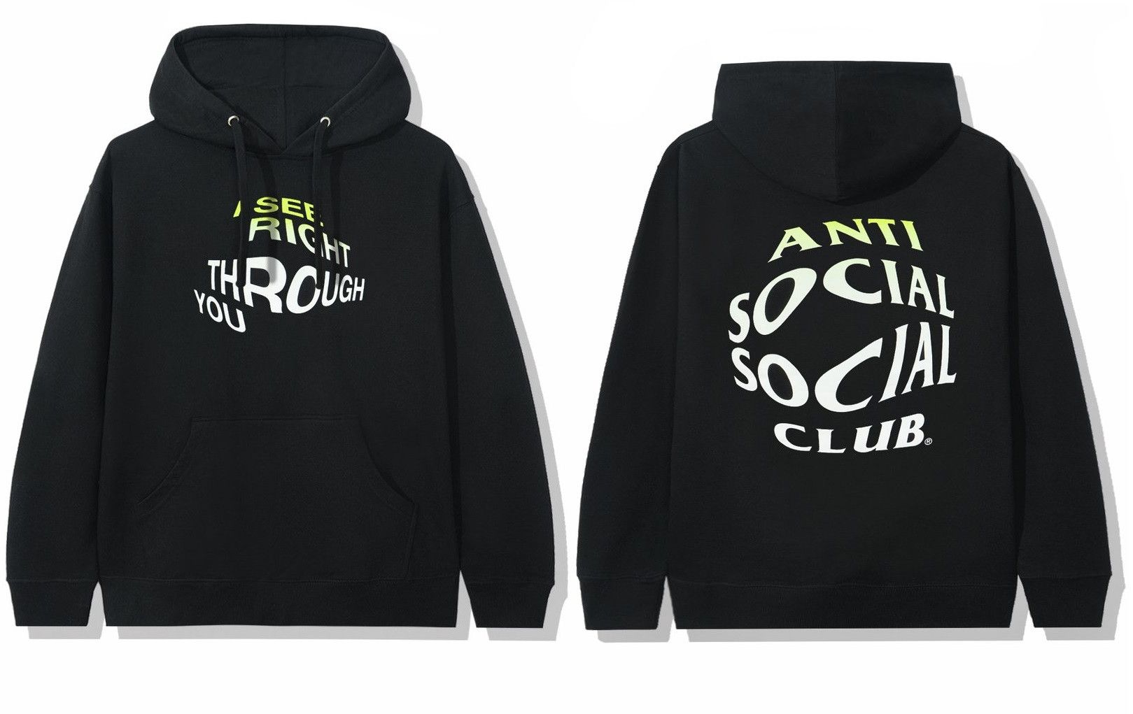 Anti Social Social Club outlet Stressed Hoodie