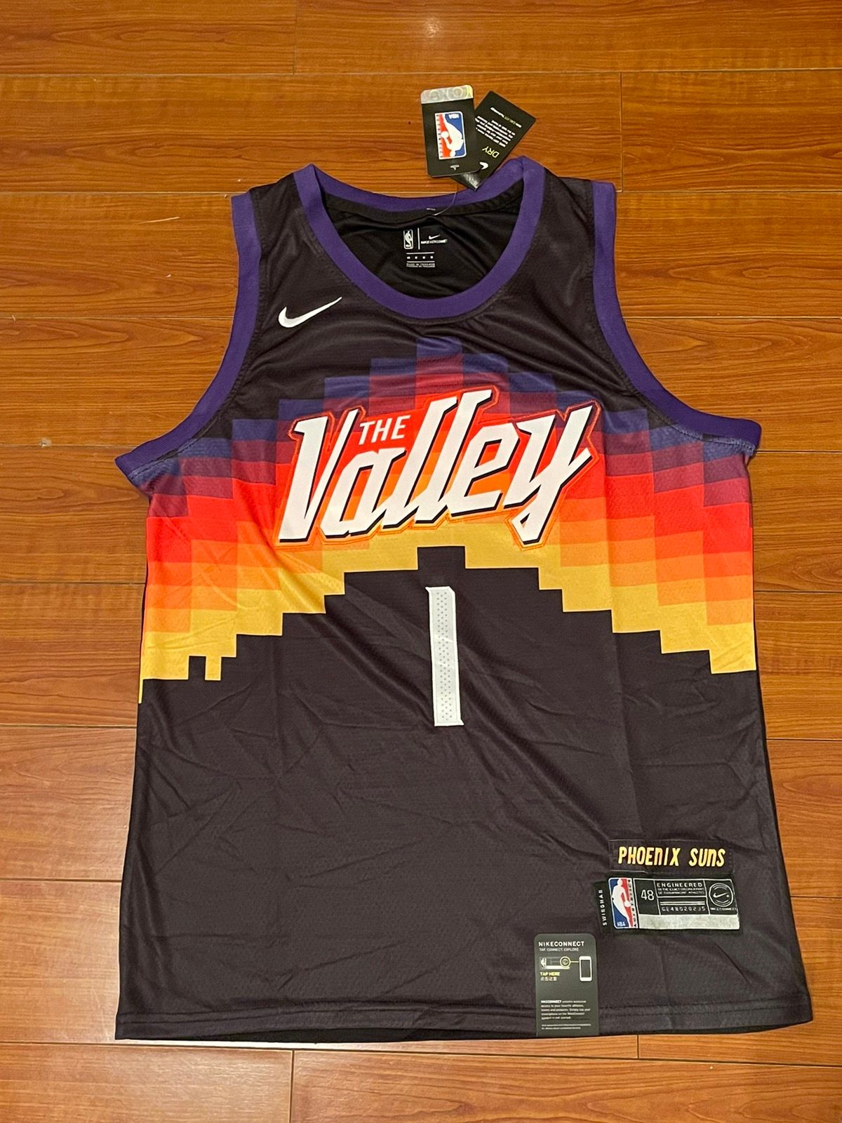 devin booker valley jersey authentic