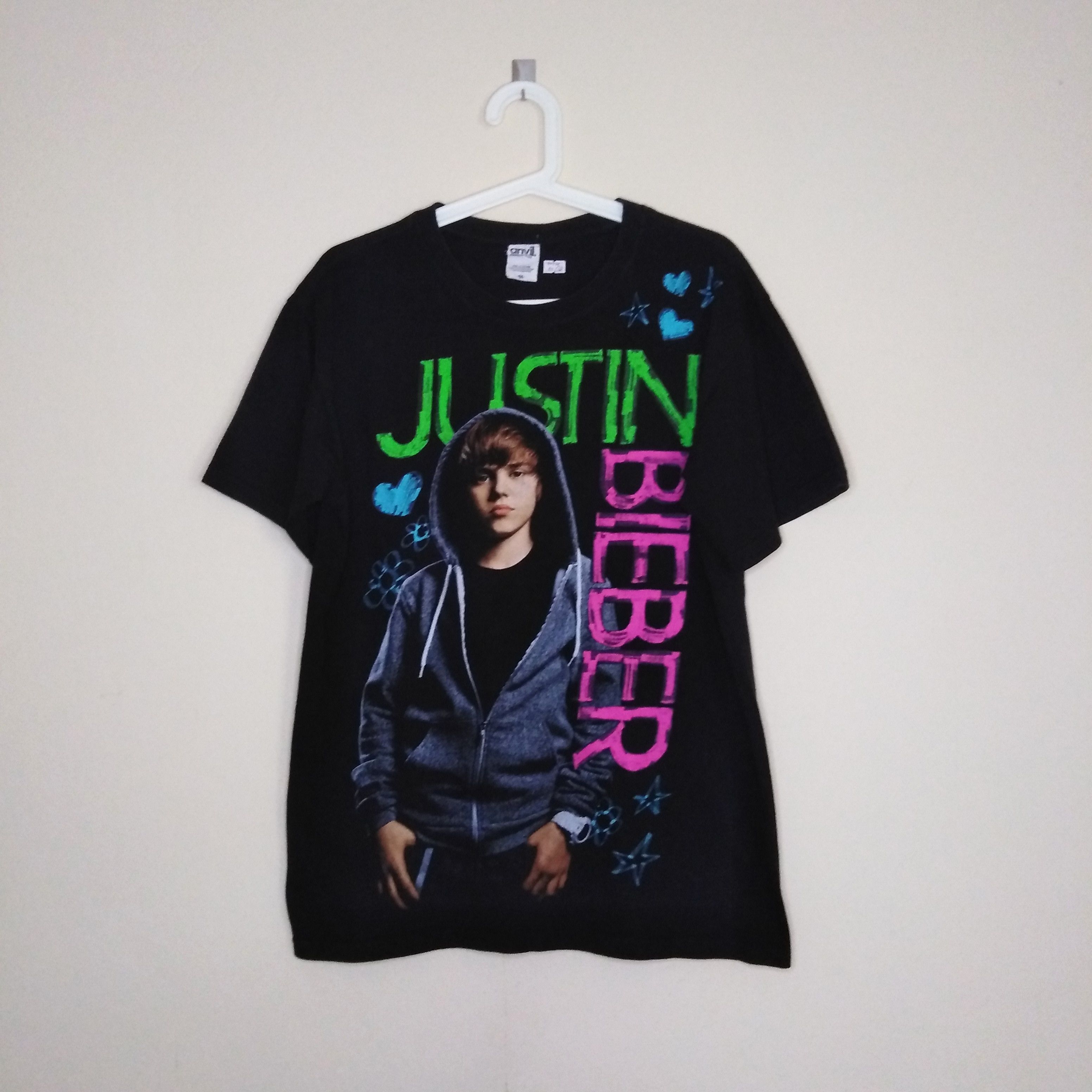 Vintage young Justin BieberTシャツ Band Tees × Justin Bieber × Vintage 2012 Young Justin Bieber T
