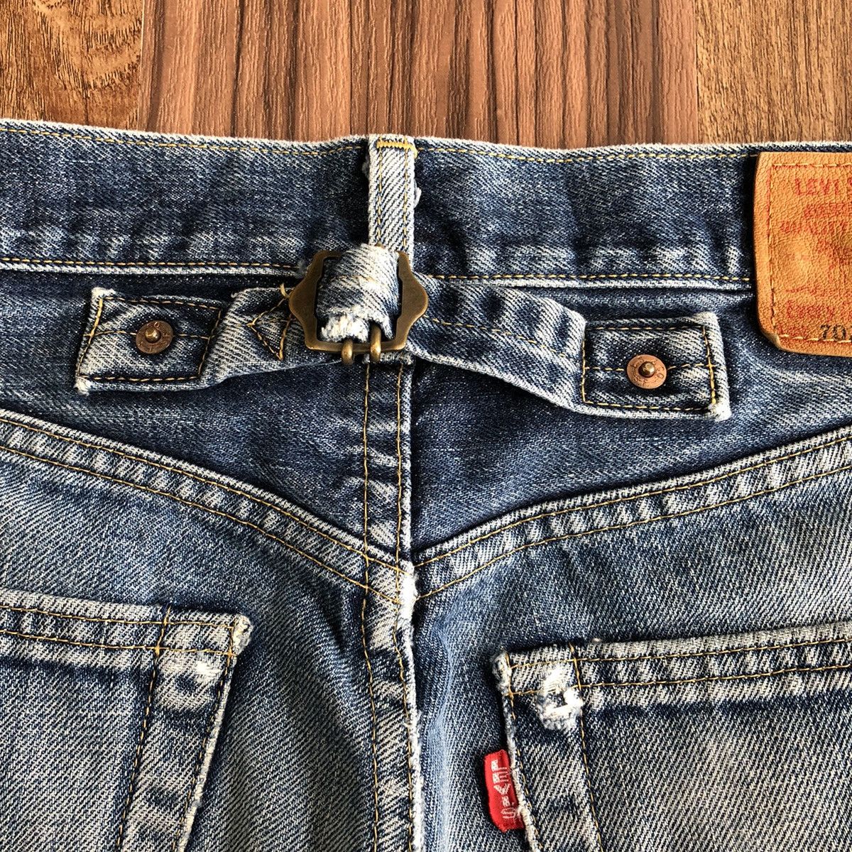 Vintage Levis 702 Big E Selvedge Shortpant Jeans